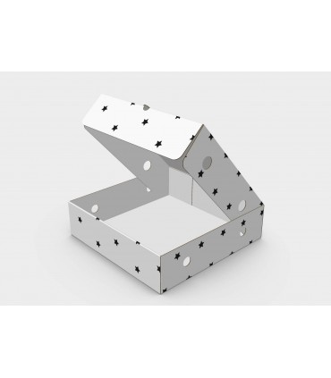 CAJA TARTAS, ROSCON DE NAVIDAD 38x37,5x10,2