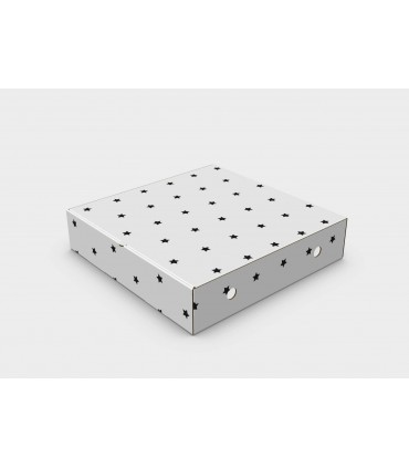 CAJA TARTAS, ROSCÓN NAVIDAD 45X45X10