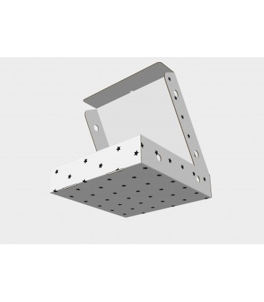 CAJA TARTAS, ROSCÓN NAVIDAD 45X45X10