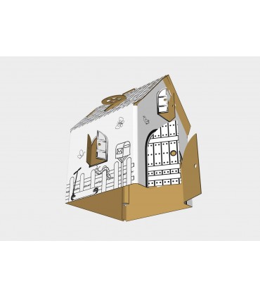 CASITA DE CARTÓN 65x65x59