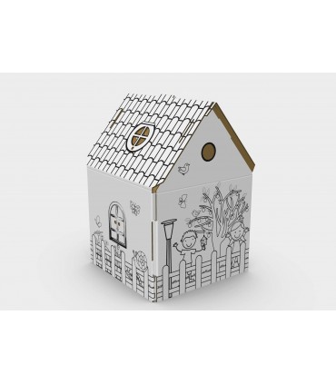 CASITA DE CARTÓN 65x65x59