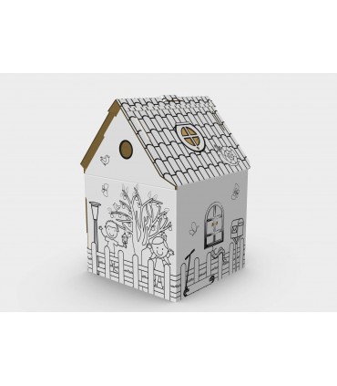 CASITA DE CARTÓN 65x65x59