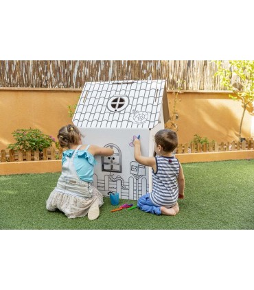 CASITA DE CARTÓN 65x65x59